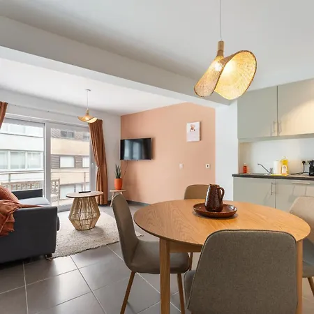 Charmant & Centraal Appartement Aan Zee - 4P Ostend Exterior photo